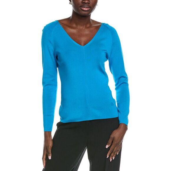 Akris WomensTop Blue